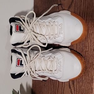 🌞🌞🌞Tennis Fila Mb Haze 3bm00538-125 White, Boys 6